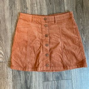 Button up skirt